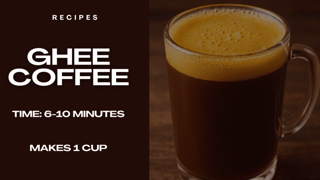 Golden Ghee coffee recipe